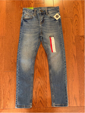 Boys George Blue Slim Fit Stretch Jeans Size 8